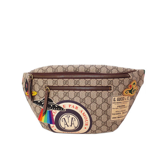 Gucci Courier Body GG Supreme Belt Bag - Picture 1 of 8